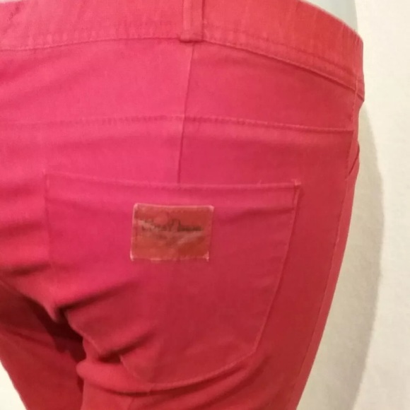 Zara The Original TRF Collection Red Jeans - Picture 3 of 4